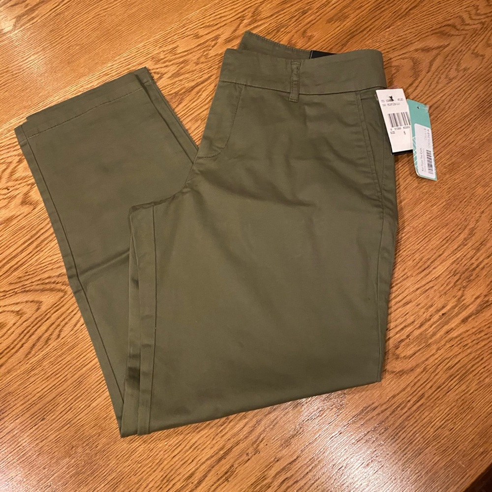Kut from the cloth cropped pant, Olive